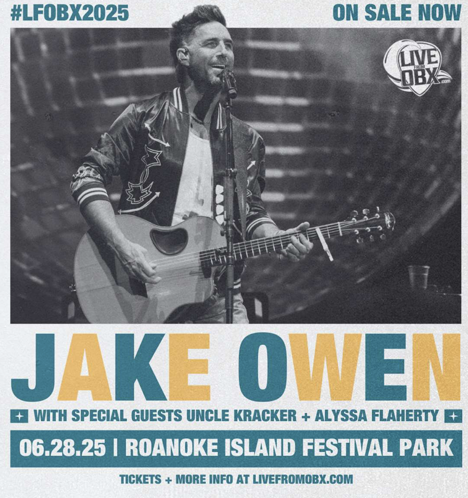 Jake Owen & Uncle Cracker in concert on the OBX